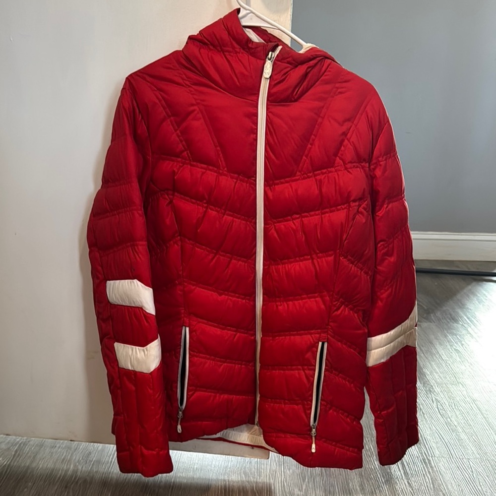 Spyder Red Puffer Jacket